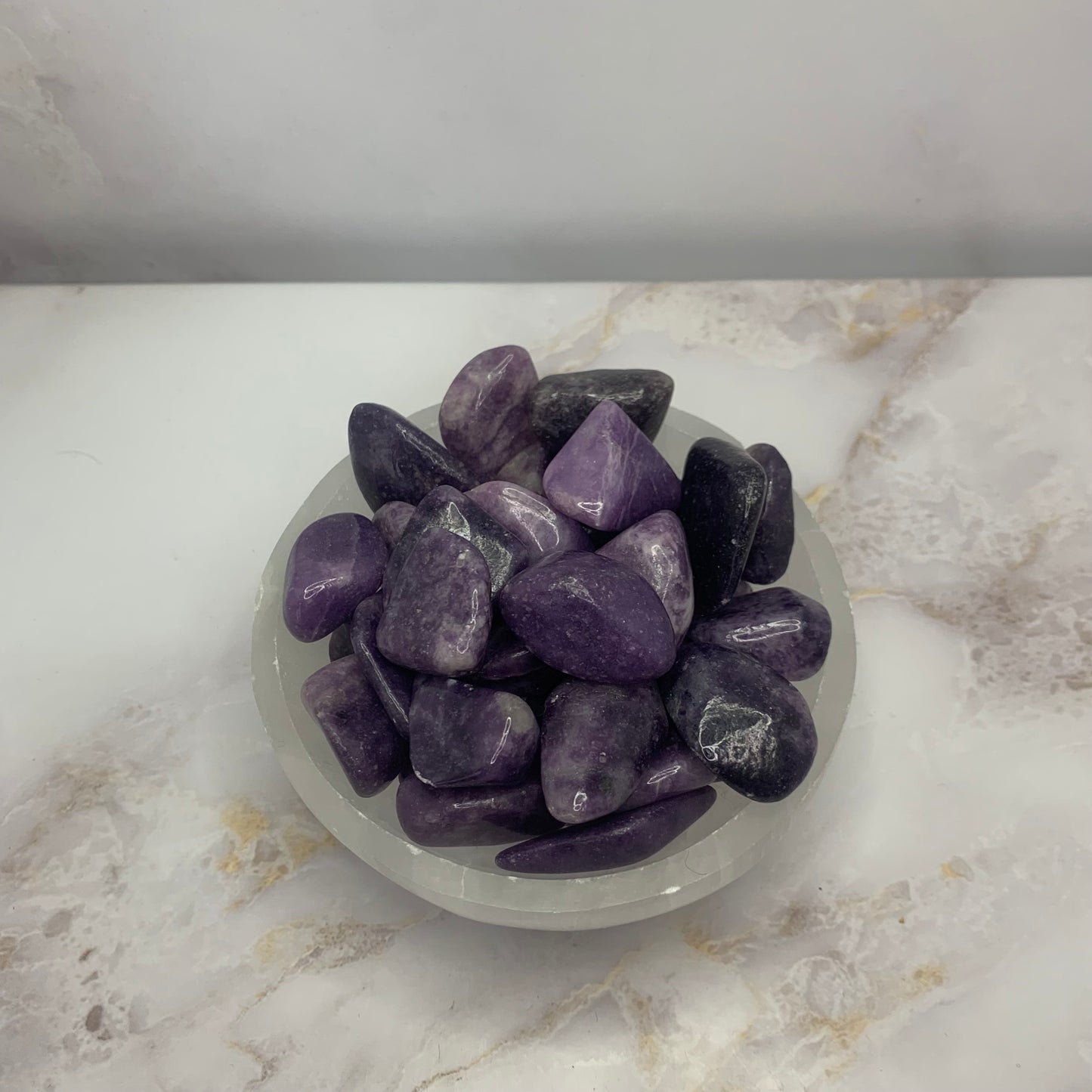 Tumbled stone Lepidolite | M