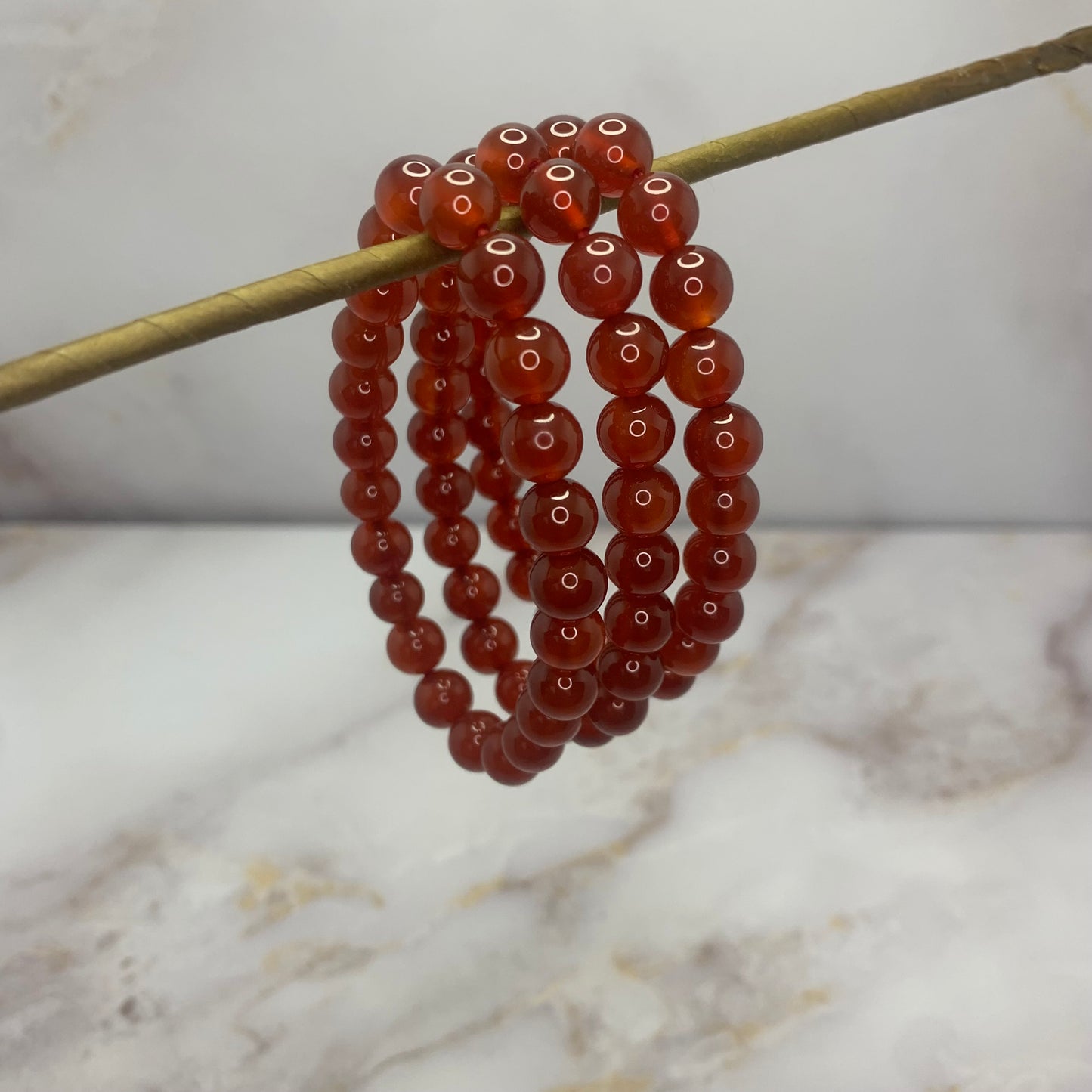 Carnelian bracelet |8 mm