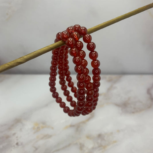 Carnelian bracelet | 6mm