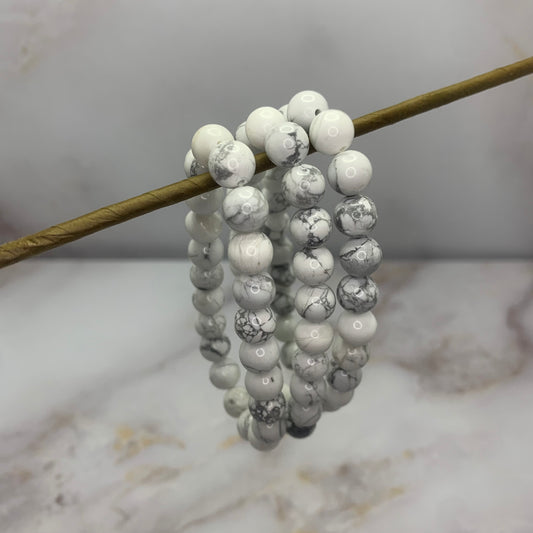 Magnesite bracelet | 8mm