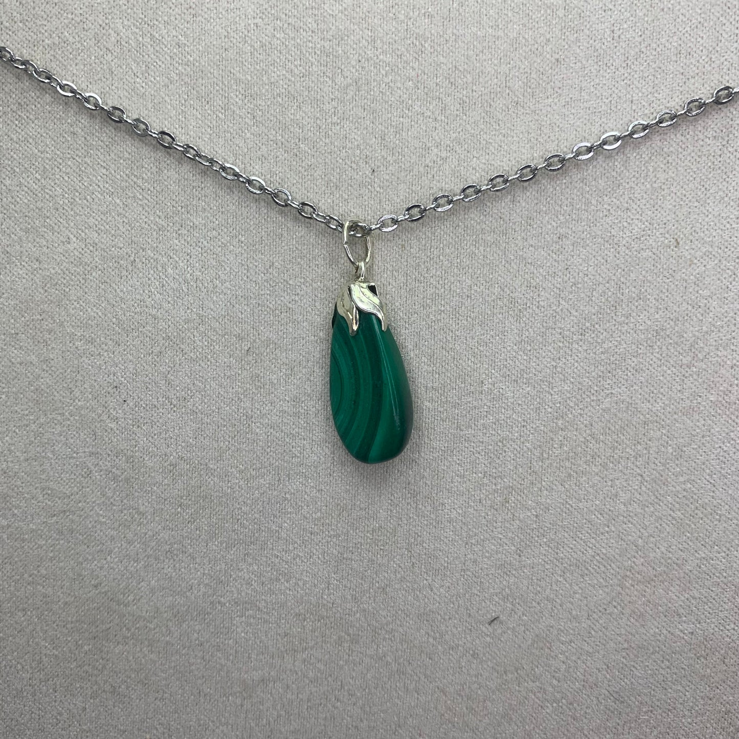 Necklace Pendant - Malachite