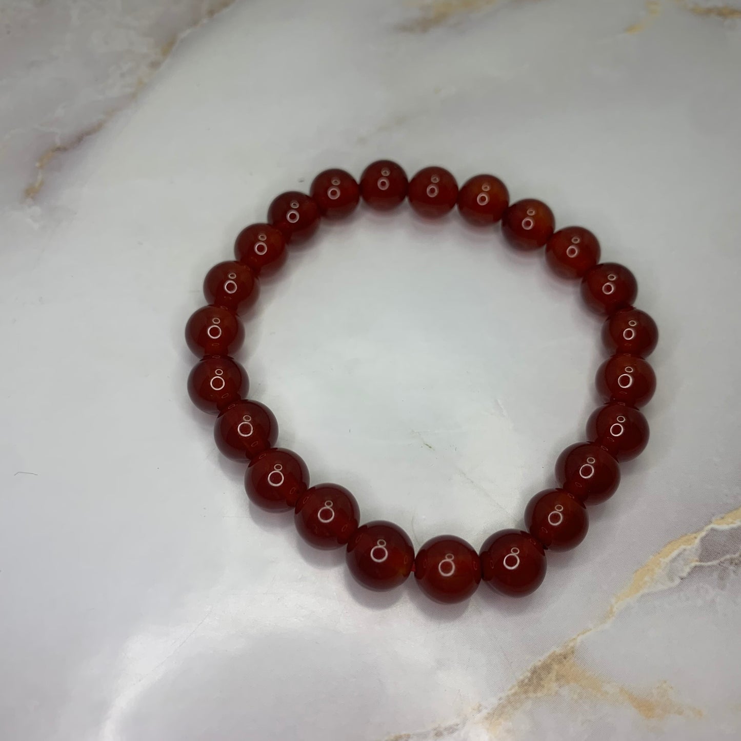 Carnelian bracelet |8 mm