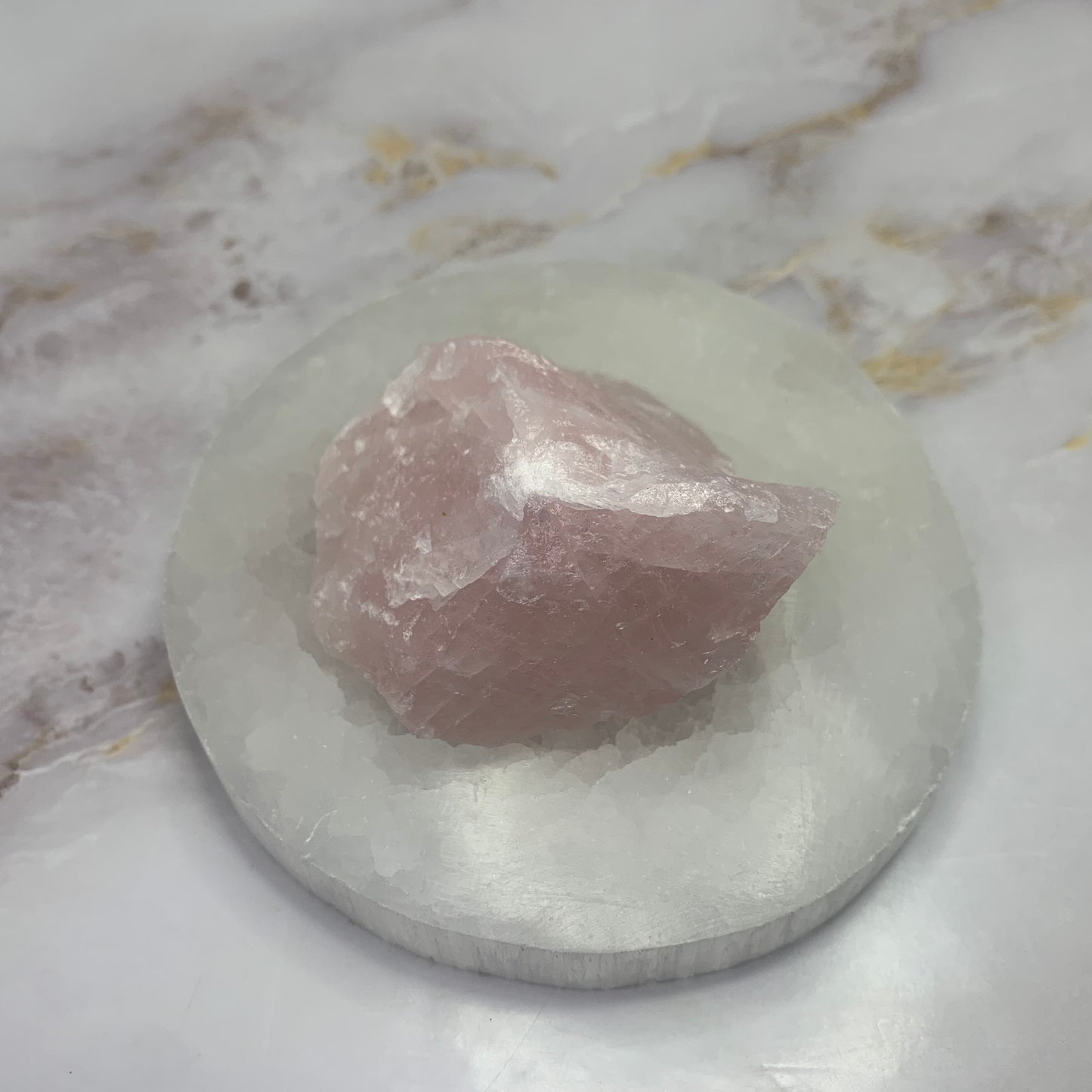 Quartz rose brut